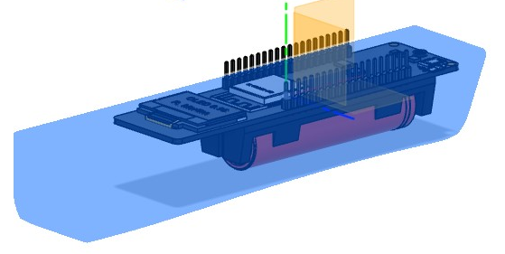 Desenho do encapsulamento no Fusion